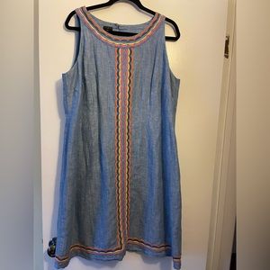 Happy Dress from Talbots (Linen + Cotton)